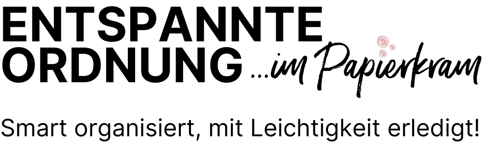 Logo Entspannte Ordnung schwarz